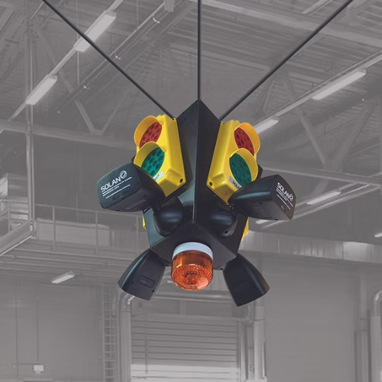 alertas visuales y auditivas solan system prago abanicorp