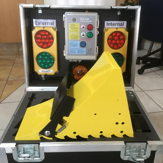 sistema inalámbrico de calzos solan system prago abanicorp